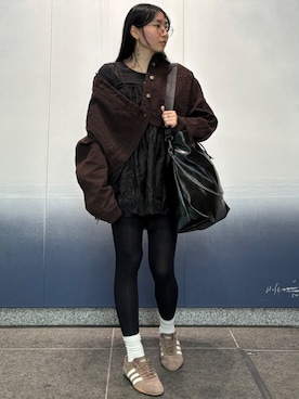 KMさん（レディース・158cm）の冬コーディネート