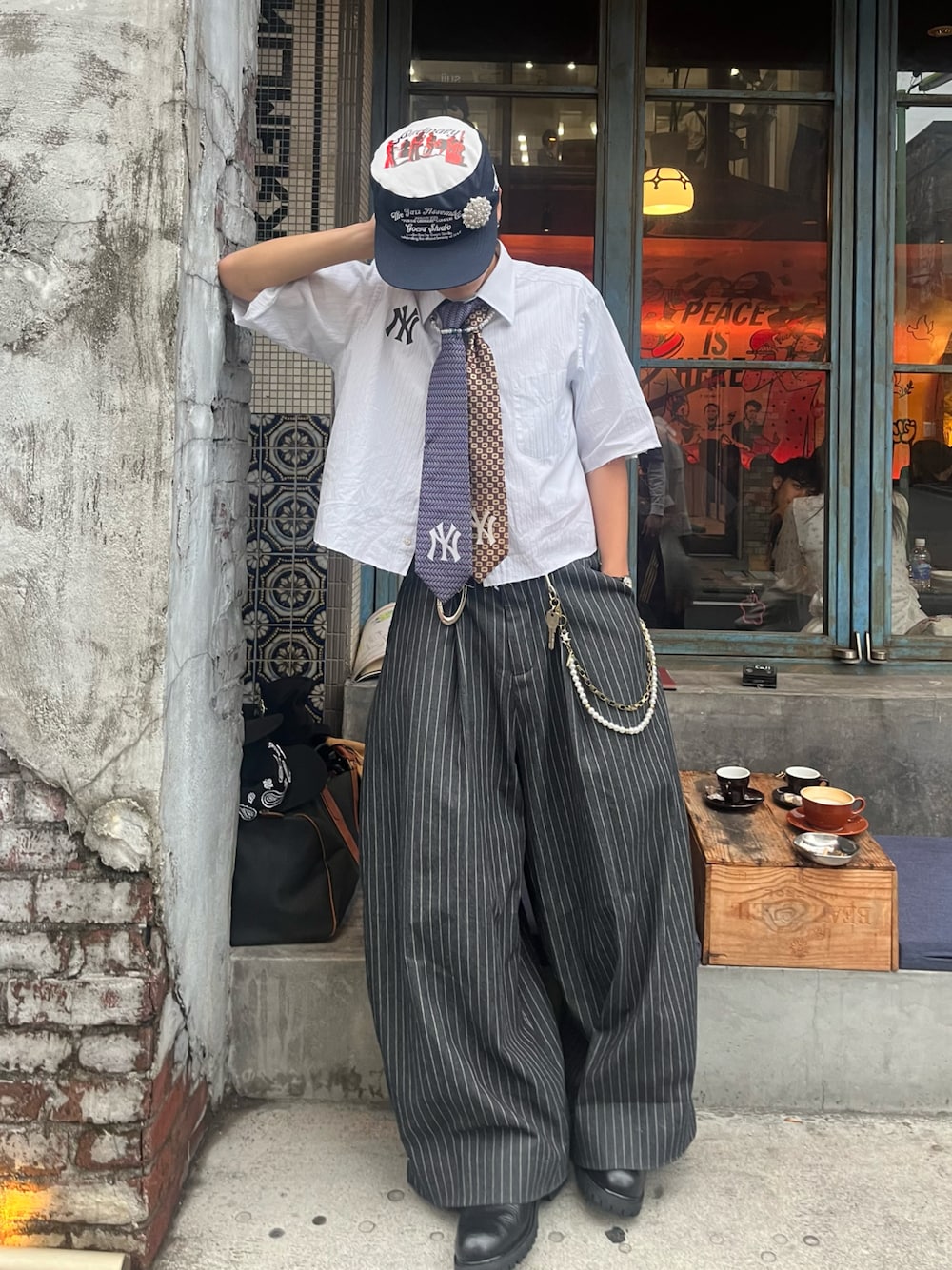 aymmm__08｜Pushpushのデニムパンツを使ったコーディネート - WEAR