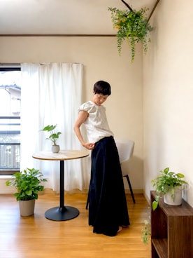 モモセアオさん(レディース・157cm)の夏コーディネート