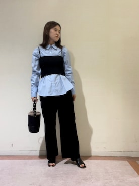 10mei20さん（レディース・158cm）の夏コーディネート