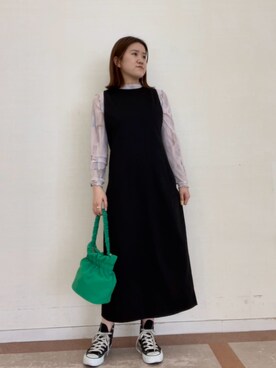 10mei20さん（レディース・158cm）の春コーディネート