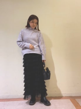 10mei20さん（レディース・158cm）の冬コーディネート