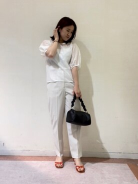 10mei20さん（レディース・158cm）の夏コーディネート