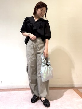 10mei20さん（レディース・158cm）の夏コーディネート