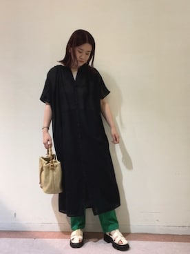 10mei20さん（レディース・158cm）の夏コーディネート