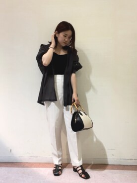 10mei20さん（レディース・158cm）の夏コーディネート