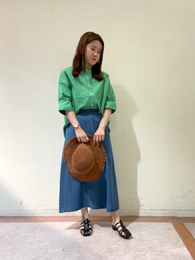 10mei20さん（レディース・158cm）の春コーディネート