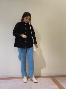 10mei20さん（レディース・158cm）の冬コーディネート