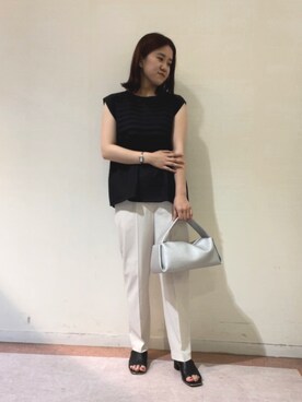 10mei20さん（レディース・158cm）の夏コーディネート