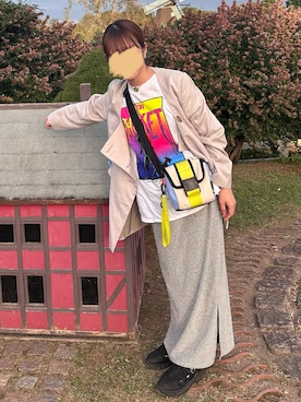 「GREGORY（グレゴリー）のアイテム」を使った、cursedbypinkさん（レディース・155cm）の秋コーディネート
