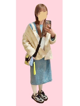 「GREGORY（グレゴリー）のアイテム（バッグ）」を使った、cursedbypinkさん（レディース・155cm）の春コーディネート