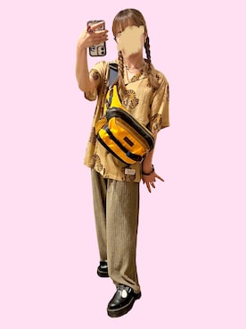 「WACKO MARIA（ワコマリア）のアイテム」を使った、cursedbypinkさん（レディース・155cm）の夏コーディネート