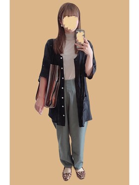 「VINTAGE（ヴィンテージ）のアイテム（ピアス（両耳用））」を使った、cursedbypinkさん（レディース・155cm）の春コーディネート