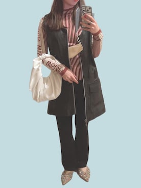 「BOY LONDON（ボーイロンドン）のアイテム」を使った、cursedbypinkさん（レディース・155cm）の冬コーディネート