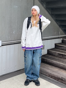 Pamelaさん（レディース・161cm）の冬コーディネート