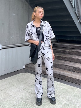 「おとなコーデ」｜「アイテム（タンクトップ）」を使った、Pamelaさん（レディース・161cm）の春コーディネート