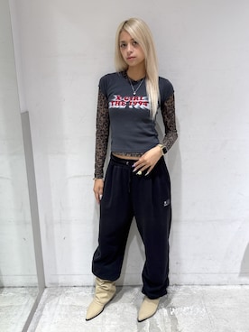 Pamelaさん（レディース・161cm）の夏コーディネート
