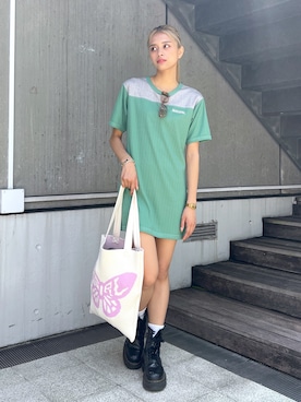 Pamelaさん（レディース・161cm）の夏コーディネート