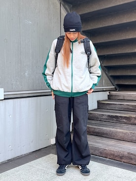 Pamelaさん（レディース・161cm）の冬コーディネート