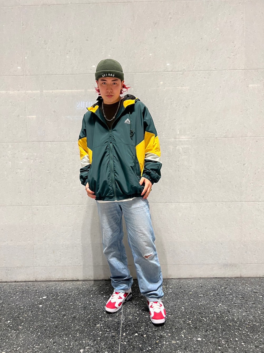 AVIREX(アヴィレックス)の「BAGGY FIT HOODED TEAM JACKET / バギー