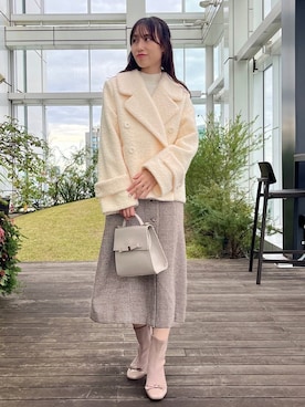 habaさん（レディース・155cm）の冬コーディネート