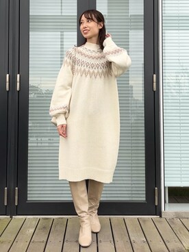 habaさん（レディース・155cm）の秋コーディネート