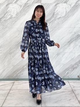 「couture brooch（クチュールブローチ）のアイテム」を使った、habaさん（レディース・155cm）の春コーディネート