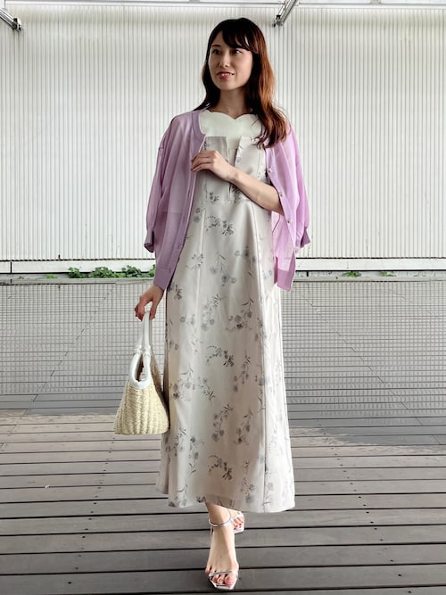 【洗える・大人可愛い】リネンライクアソートキャミワンピース