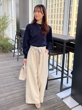 habaさん（レディース・155cm）の冬コーディネート