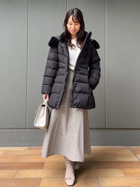 habaさん（レディース・155cm）の冬コーディネート