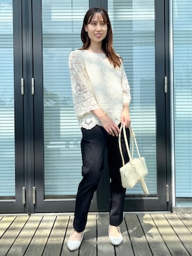 habaさん（レディース・155cm）の秋コーディネート