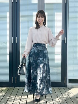 habaさん（レディース・155cm）の冬コーディネート