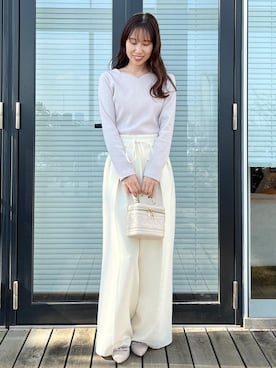 habaさん(レディース・155cm)の冬コーディネート