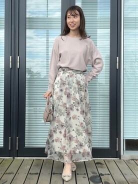 habaさん（レディース・155cm）の冬コーディネート