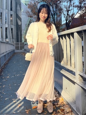 habaさん（レディース・155cm）の冬コーディネート