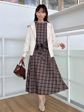 habaさん（レディース・155cm）の秋コーディネート