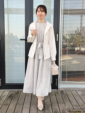 habaさん（レディース・155cm）の冬コーディネート