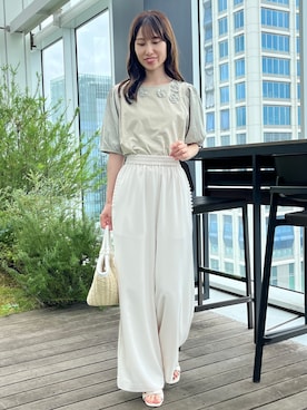 habaさん（レディース・155cm）の夏コーディネート