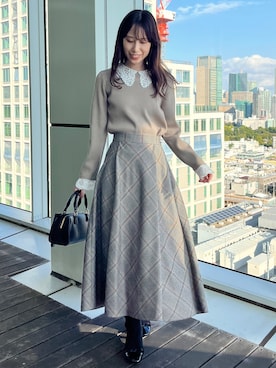 habaさん（レディース・155cm）の秋コーディネート