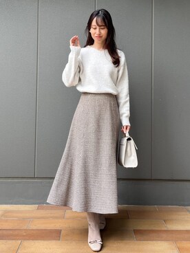 habaさん（レディース・155cm）の冬コーディネート