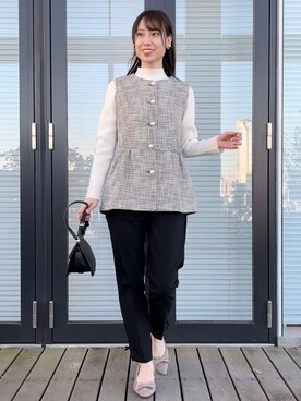 habaさん(レディース・155cm)の冬コーディネート