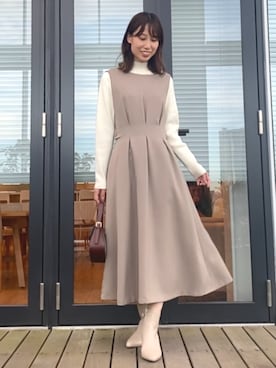 habaさん（レディース・155cm）の秋コーディネート