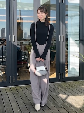 habaさん（レディース・155cm）の冬コーディネート