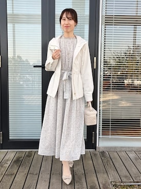 habaさん（レディース・155cm）の冬コーディネート