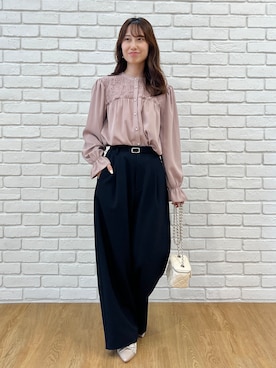 habaさん（レディース・155cm）の秋コーディネート