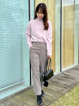 habaさん（レディース・155cm）の冬コーディネート