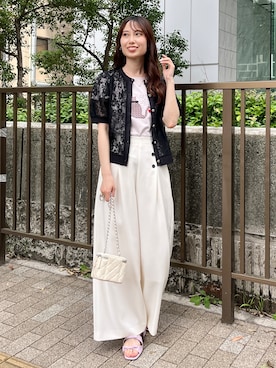 habaさん（レディース・155cm）の夏コーディネート