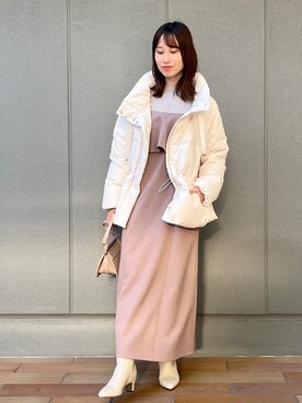 habaさん（レディース・155cm）の冬コーディネート