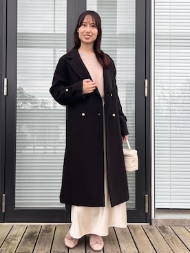 habaさん（レディース・155cm）の冬コーディネート