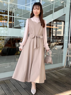 habaさん（レディース・155cm）の冬コーディネート